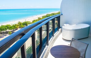 Suite Diamante | Vue depuis le balcon