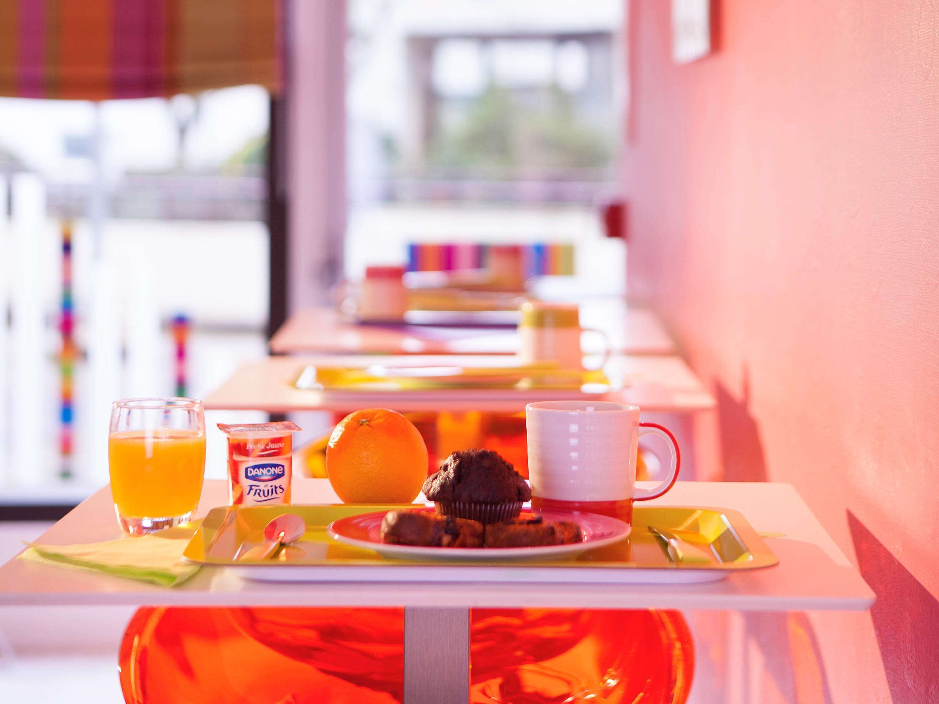 daily buffet breakfast (eur 10 per person)