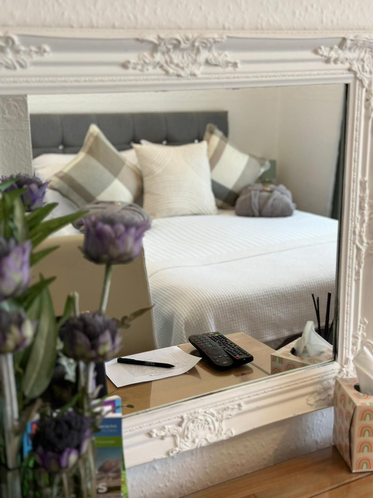 Chambre Double, salle de bains attenante