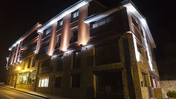 Front of property – evening/night