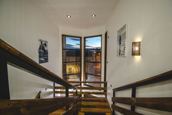 Staircase - Hotel Hallef (Natales)
