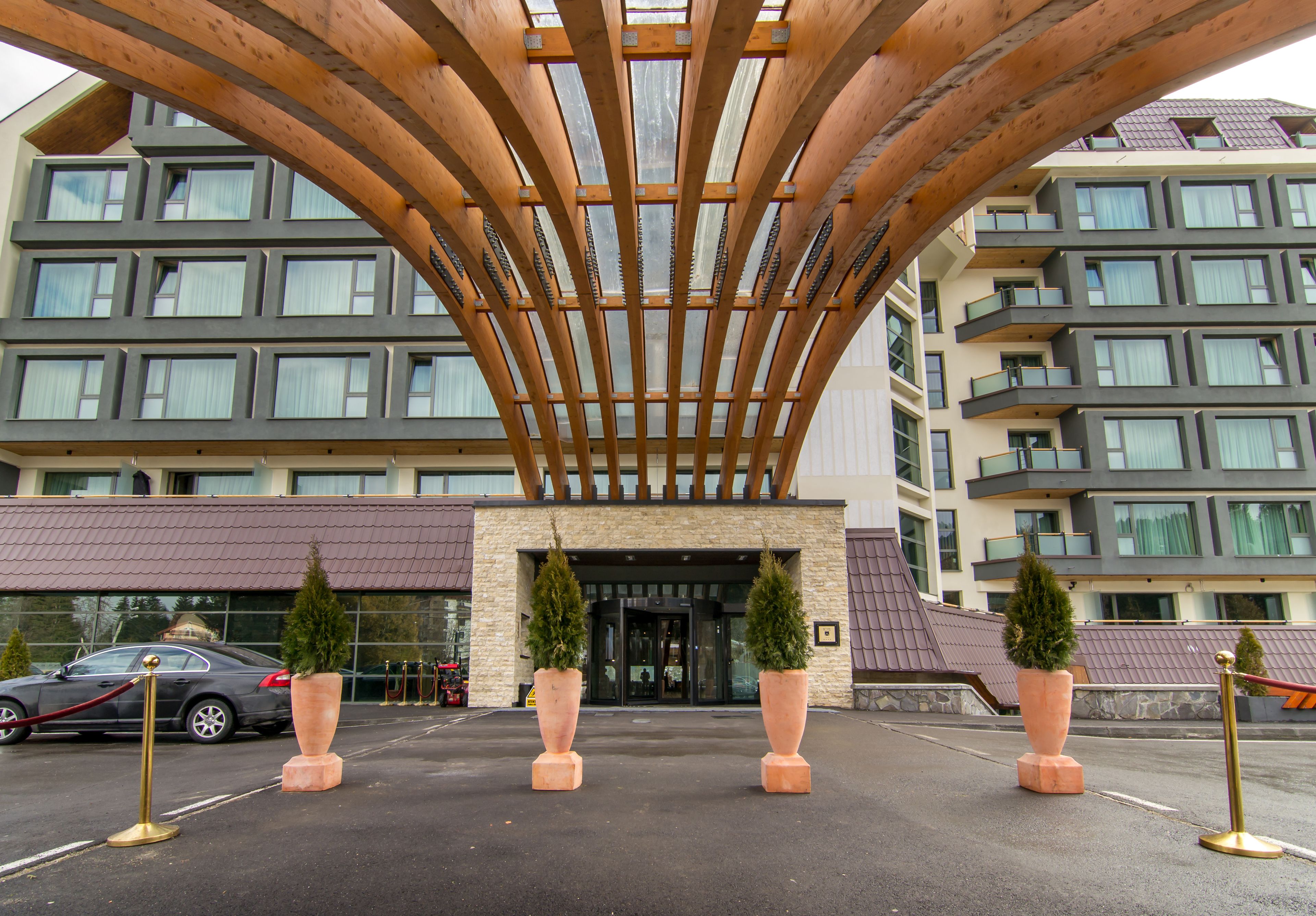 Entrée de l’hébergement