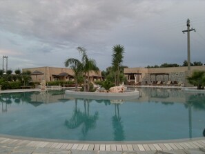 Seasonal outdoor pool, free pool cabanas, pool umbrellas - Oasi del Visir Resort (San Vito dei Normanni)