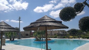 Seasonal outdoor pool, free pool cabanas, pool umbrellas - Oasi del Visir Resort (San Vito dei Normanni)