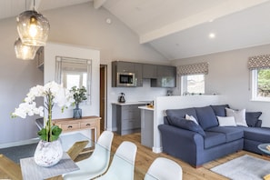 Deluxe Cabin, Accessible, Ensuite (Woodside lodge) | Lounge