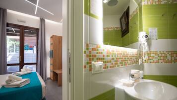 Double Room, Patio | 1 bedroom, premium bedding, down comforters, in-room safe