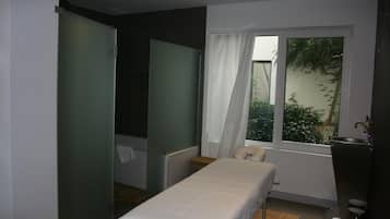 Body scrubs, manicures and pedicures, massages