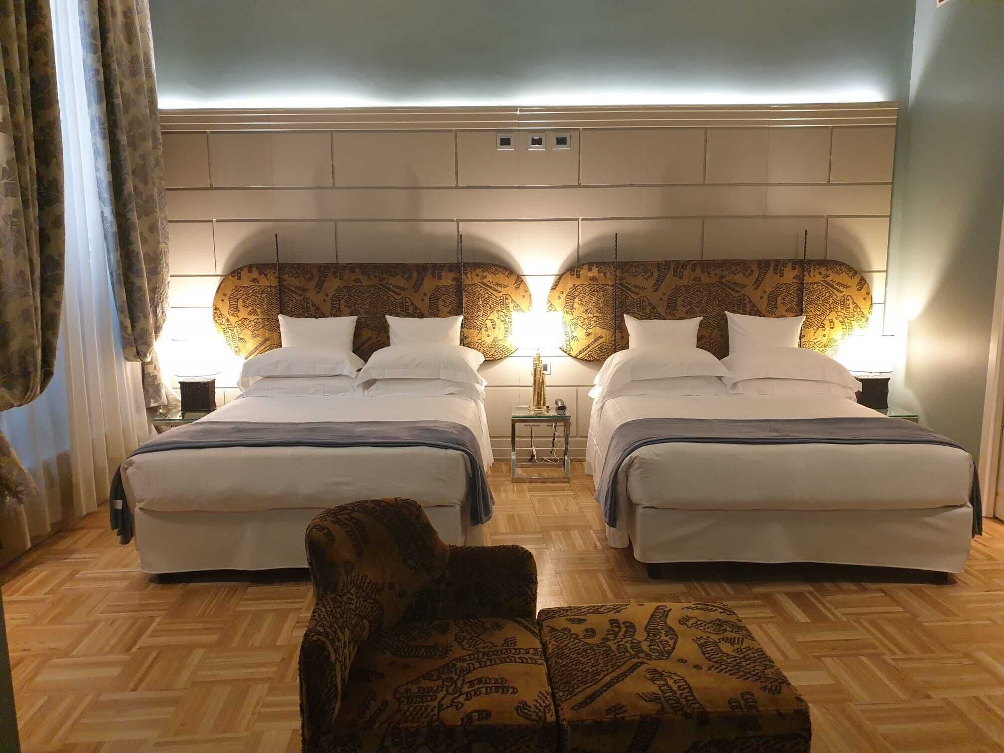 twin room | premium bedding, minibar, in-room safe, individually furnished