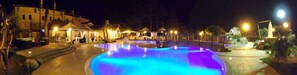 Outdoor pool, pool umbrellas, pool loungers - Il Postiglione Antica Posta dei Chigi (Campagnano di Roma)