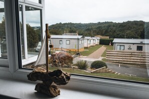 Doppelzimmer, mit Bad (Skomer) | Garten