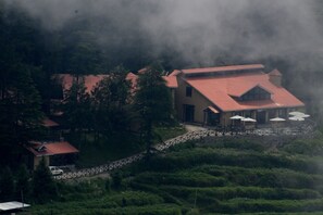 Façade de l’hébergement