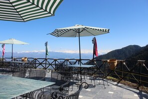 Frokost, lunsj og middag serveres