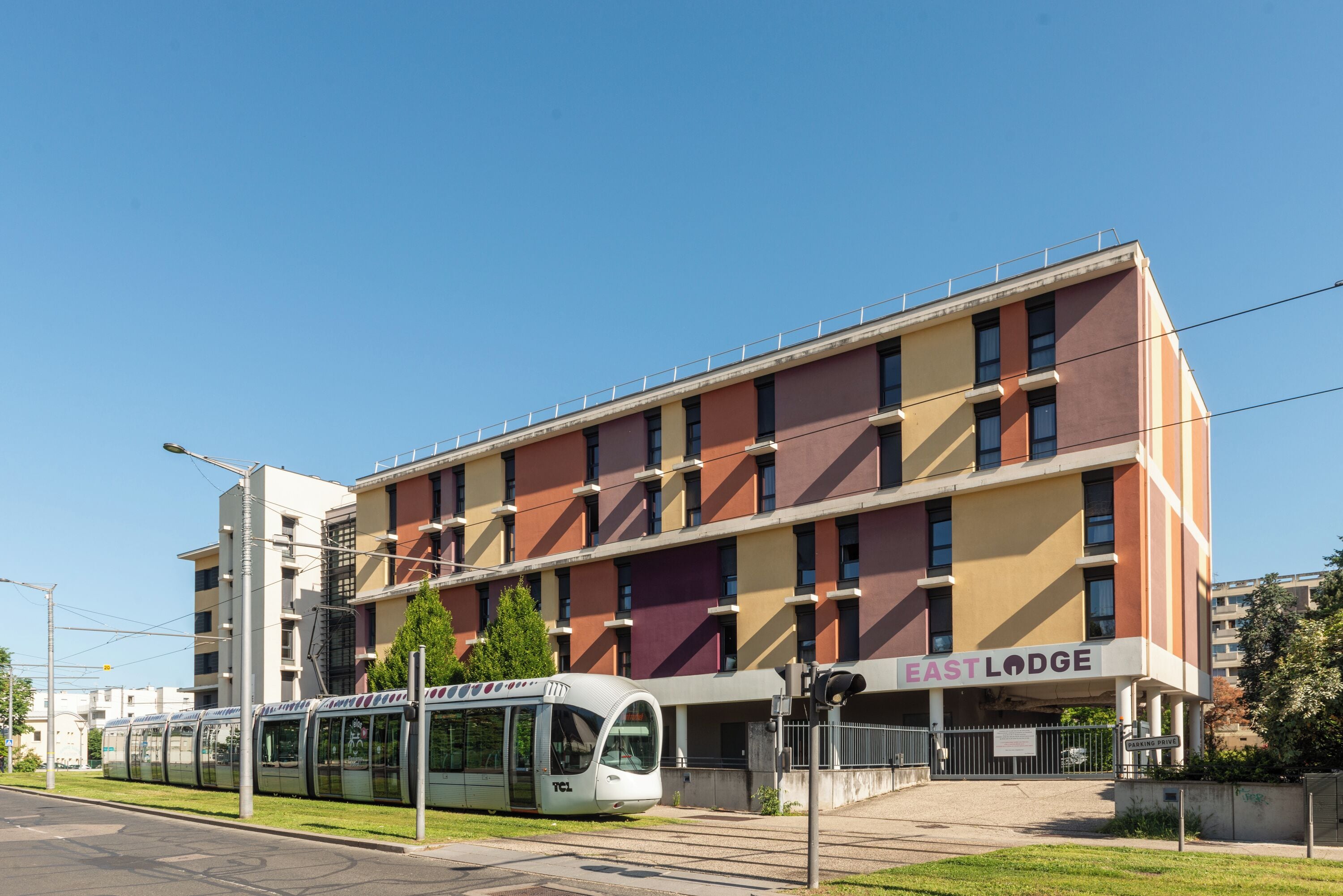 Façade de l’hébergement