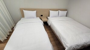 Deluxe Twin Room | Desk, iron/ironing board, free WiFi