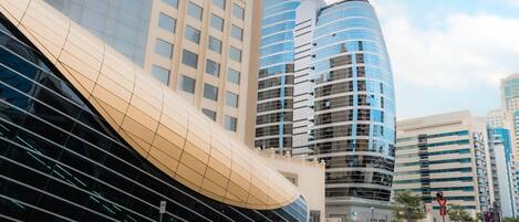 Voorkant van accommodatie