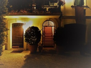 Front of property - evening/night