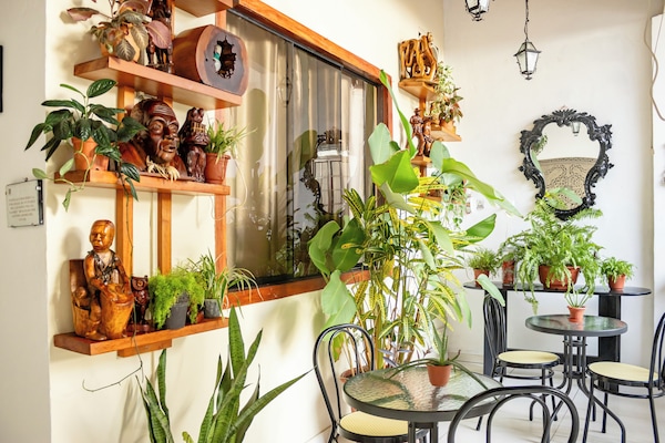 35-inch flat-screen TV with cable channels