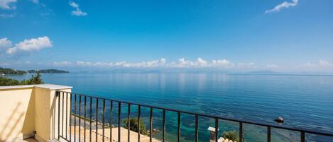 Blick von der Unterkunft