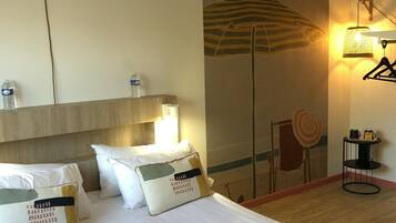 Superior Double Room, 1 Queen Bed, Non Smoking, Garden View | Memory foam beds, individually furnished, desk, laptop workspace