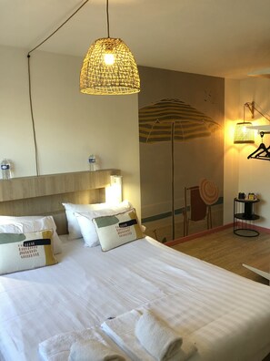 Superior Double Room, 1 Queen Bed, Non Smoking, Garden View | Memory foam beds, individually furnished, desk, laptop workspace