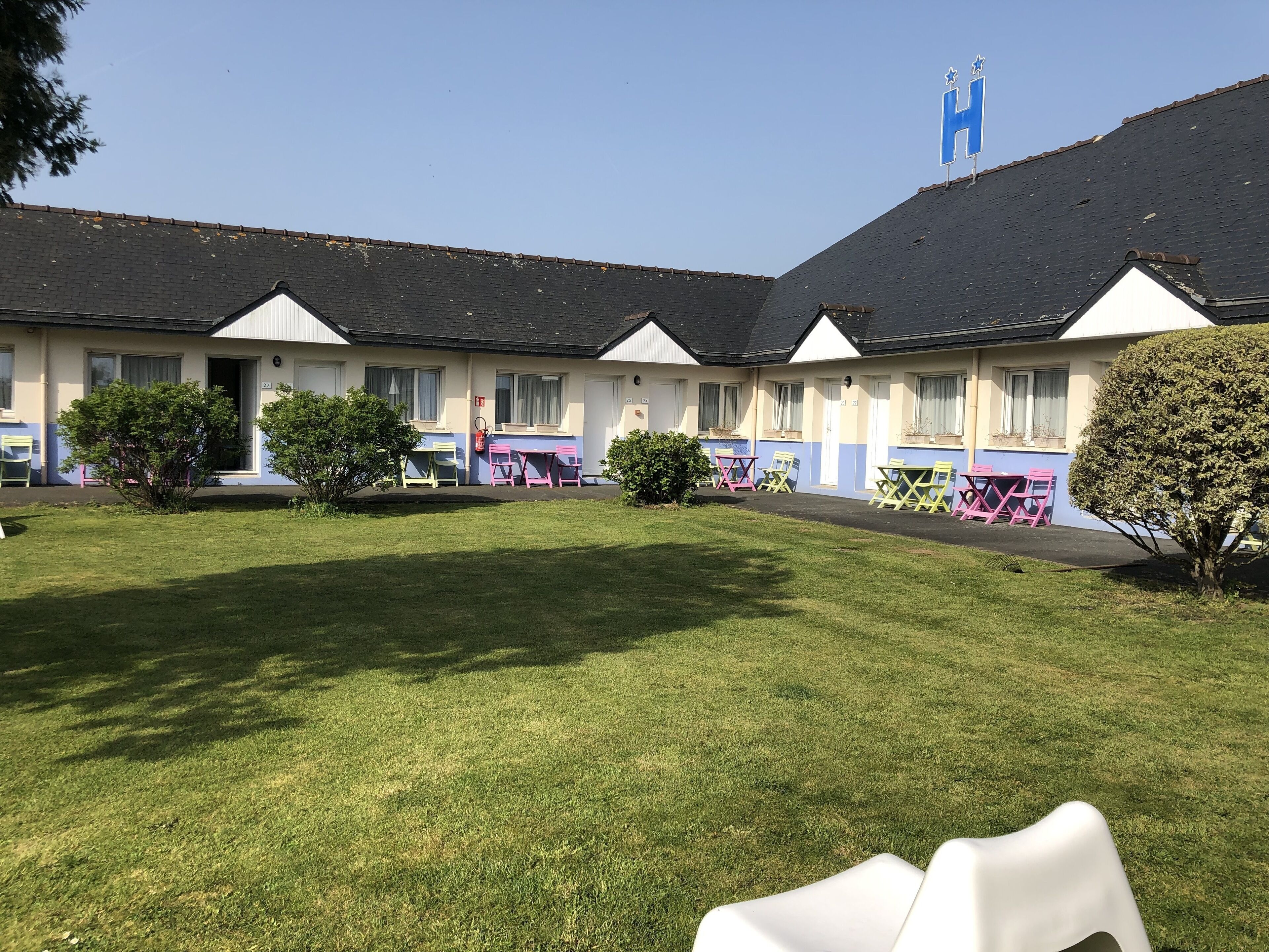 Blick auf den Garten