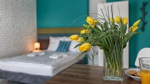 Studio (for 2) | Living area - Aurora Residence (Lodz)