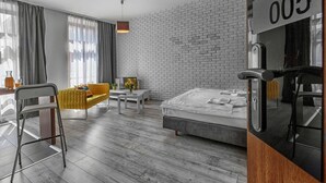 Studio (for 2) | Living area - Aurora Residence (Lodz)