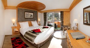 Premium bedding, in-room safe, desk, free WiFi - Hôtel & Spa - Châlet Mounier (Les Deux Alpes)