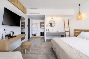 Blackout curtains, WiFi, bed sheets