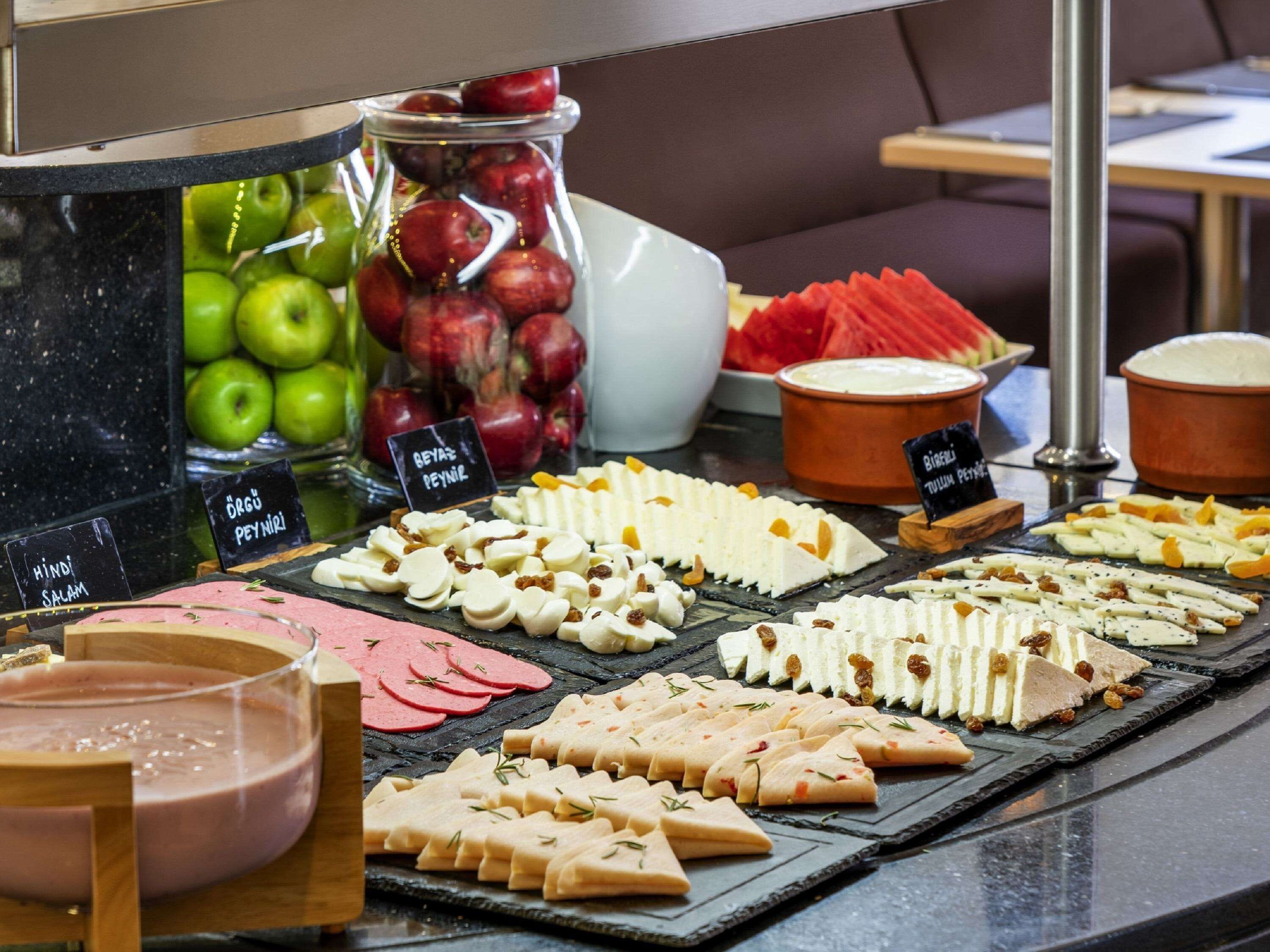 daily buffet breakfast (eur 12 per person)