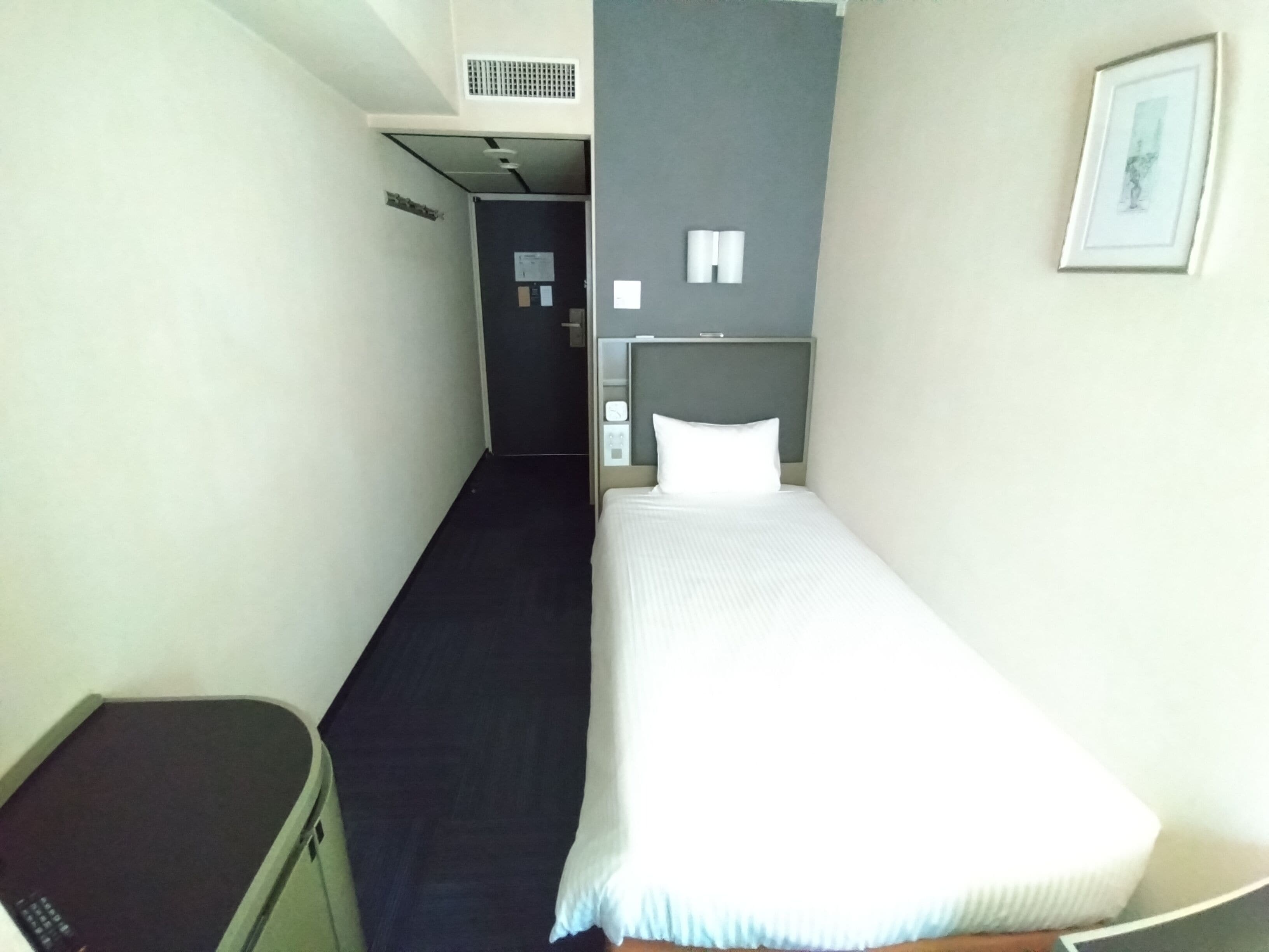 Desk, blackout curtains, iron/ironing board (on request), free WiFi