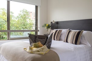 1 habitación, cubrecamas y colchones con pillow-top 
