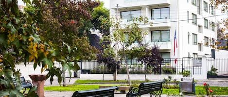Fachada del alojamiento