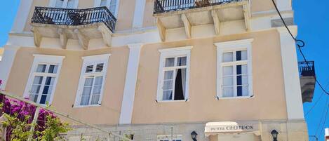 Façade de lâhĂ©bergement