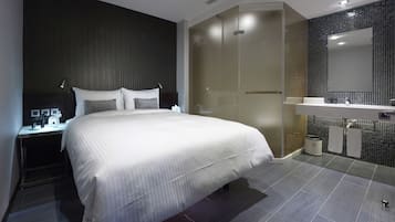 Free minibar, in-room safe, desk, iron/ironing board