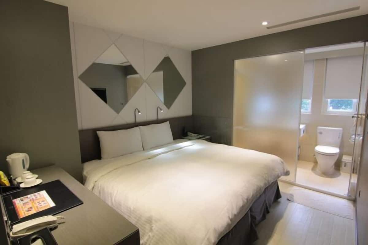 Free minibar, in-room safe, desk, iron/ironing board