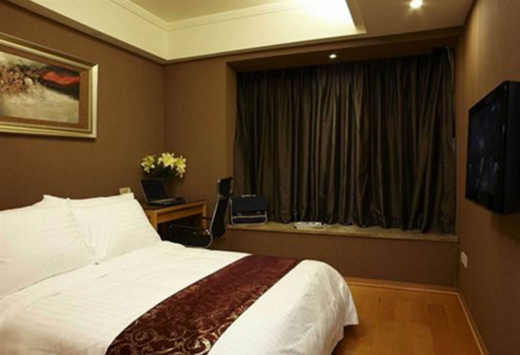 1 habitación, ropa de cama de alta calidad y minibar 