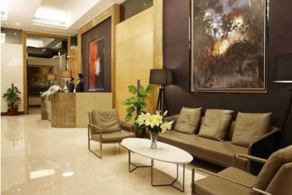 Sala de estar en el lobby