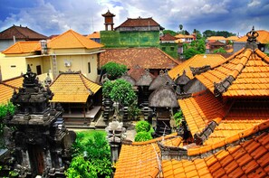 Blick von der Unterkunft