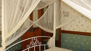 Le Provencale Room (Shared Bathroom) | Egyptian cotton sheets, down duvets, individually decorated