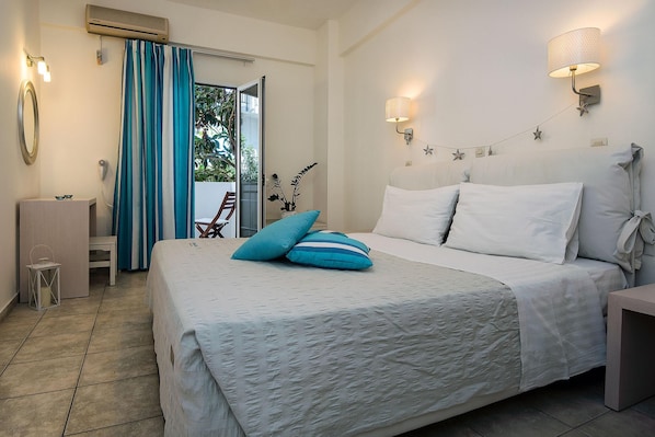 Draps en coton égyptien, literie de qualité supérieure, minibar