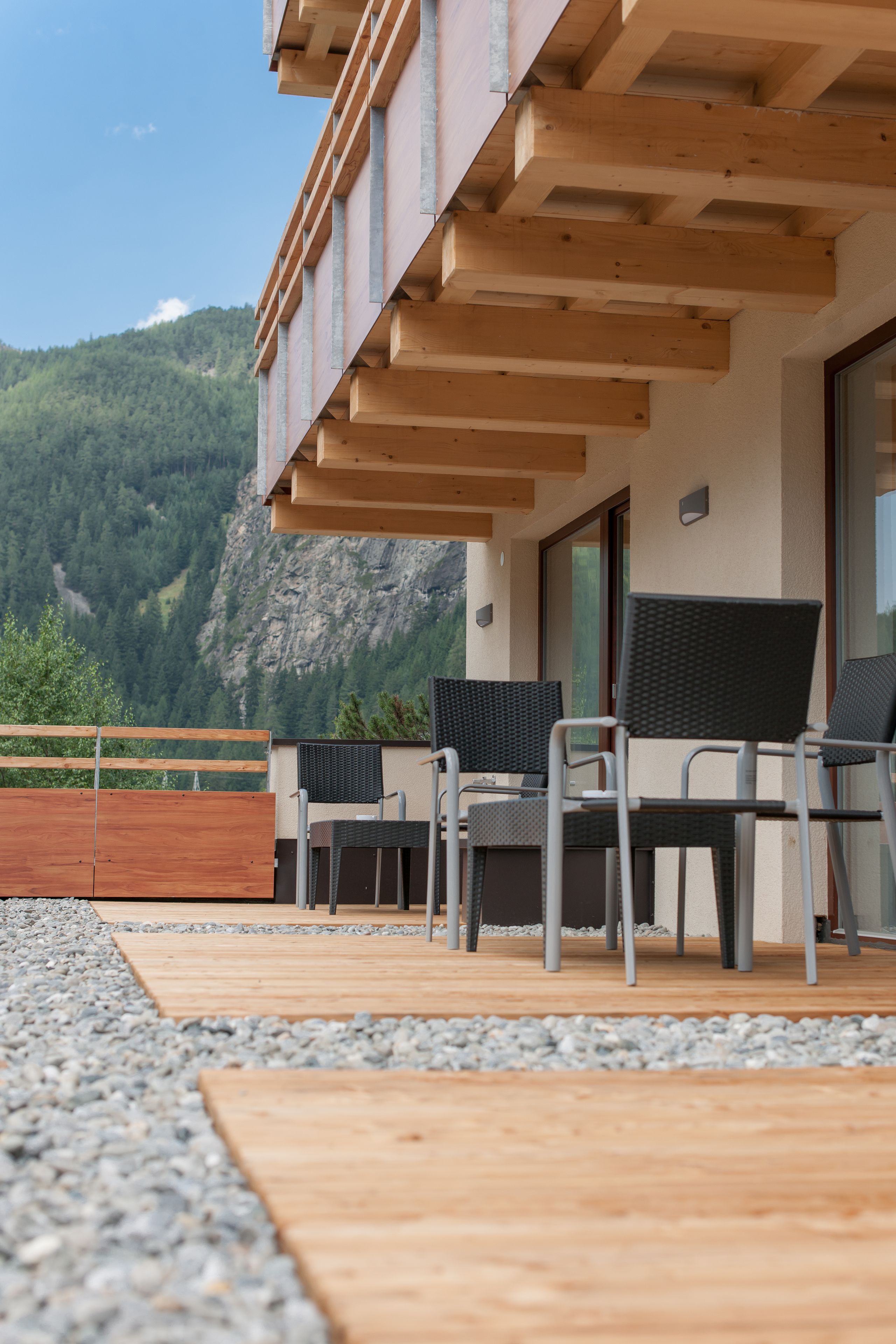 Suite, Balkon, Bergblick (Sunneseita) | Terrasse/Patio
