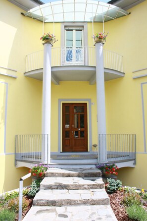 Entrada de la propiedad
