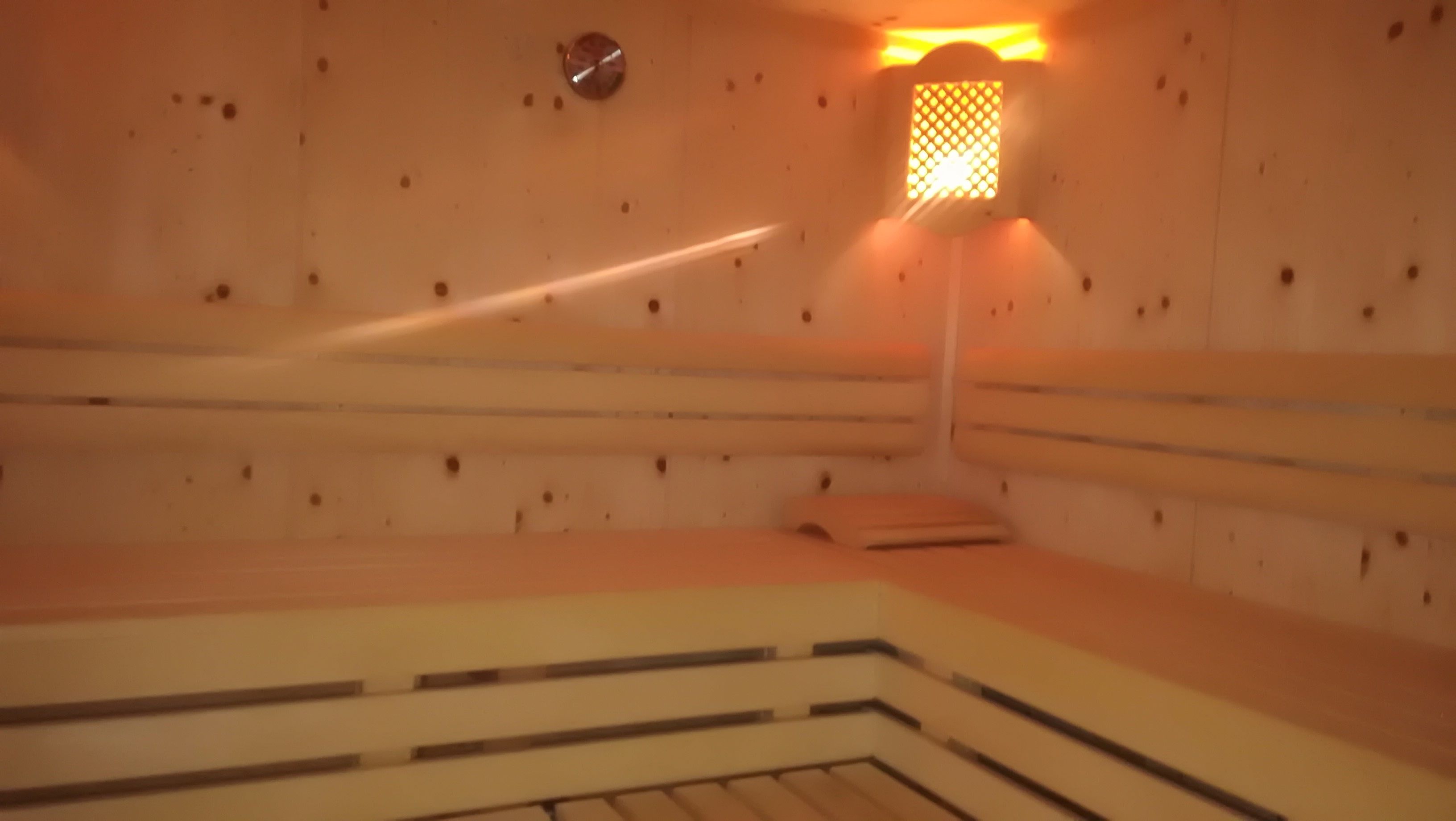 sauna, steam room