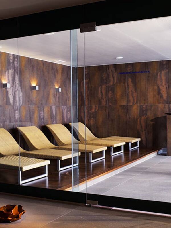 Sauna, steam room, body treatments, aromatherapy, facials, reflexology