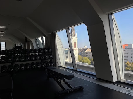 Fitness facility. Hotel Saffron