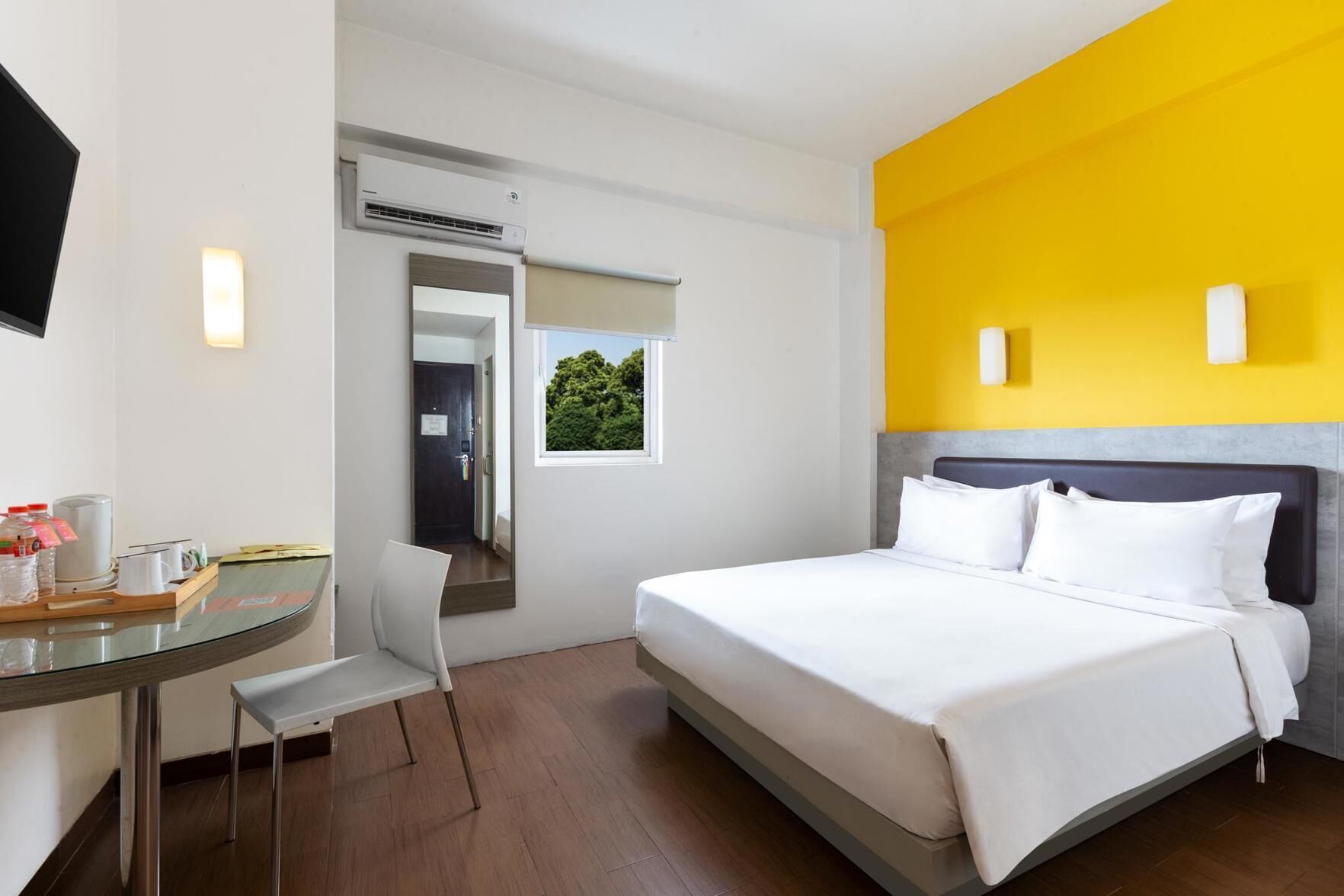 20 habitaciones y ropa de cama de alta calidad 