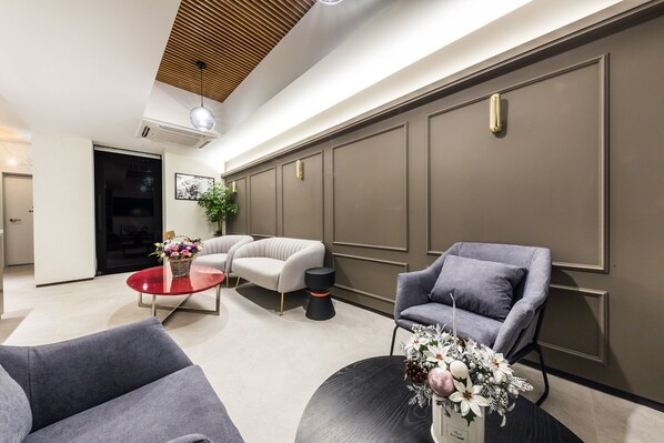 Sitzecke in der Lobby