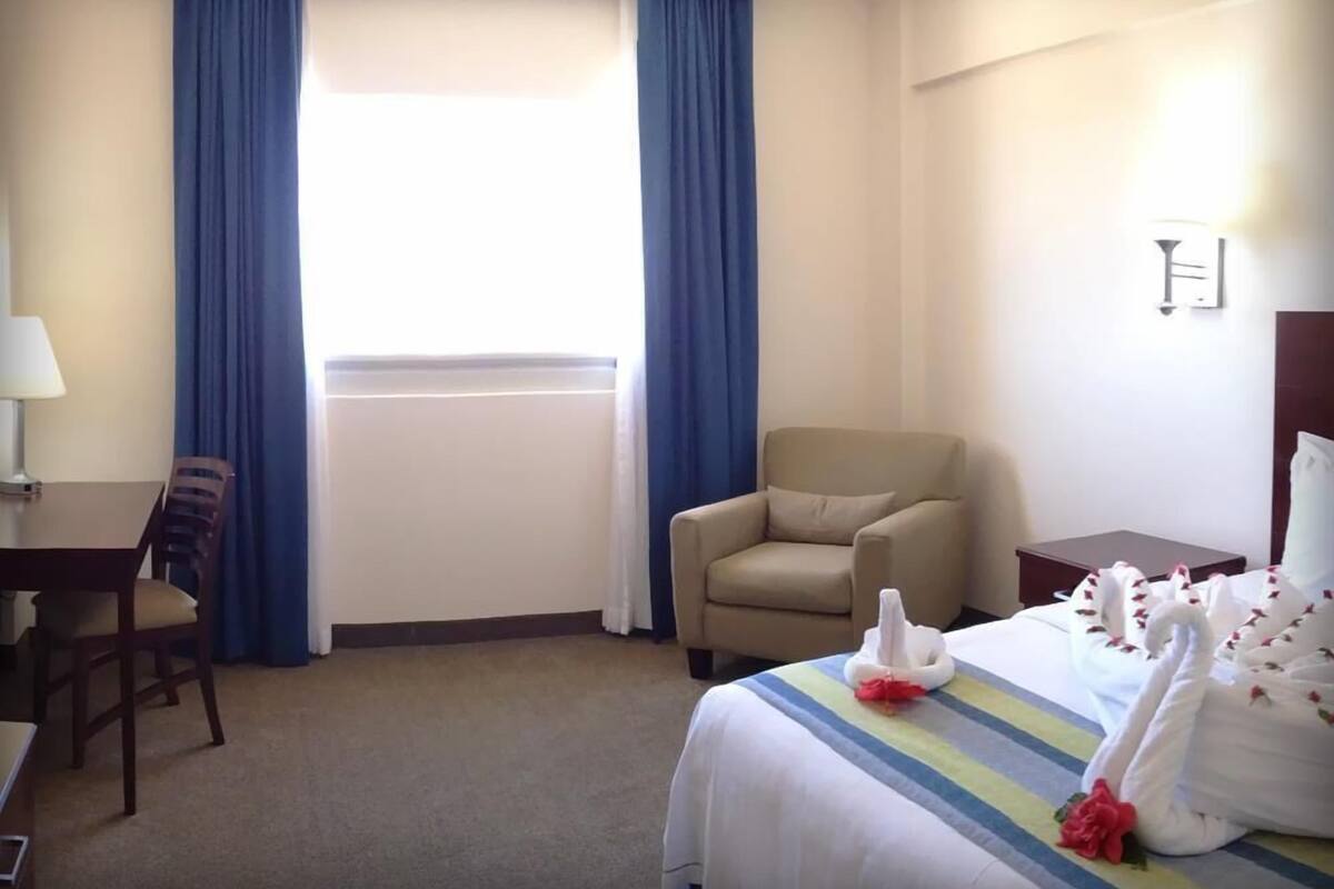 In-room safe, desk, iron/ironing board, free WiFi