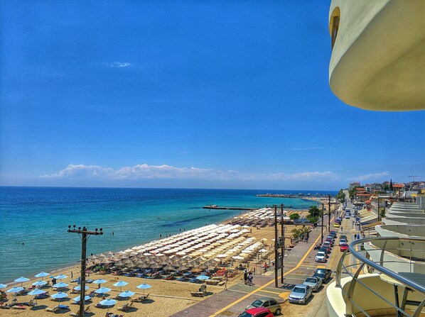 Vista a la playa o al mar